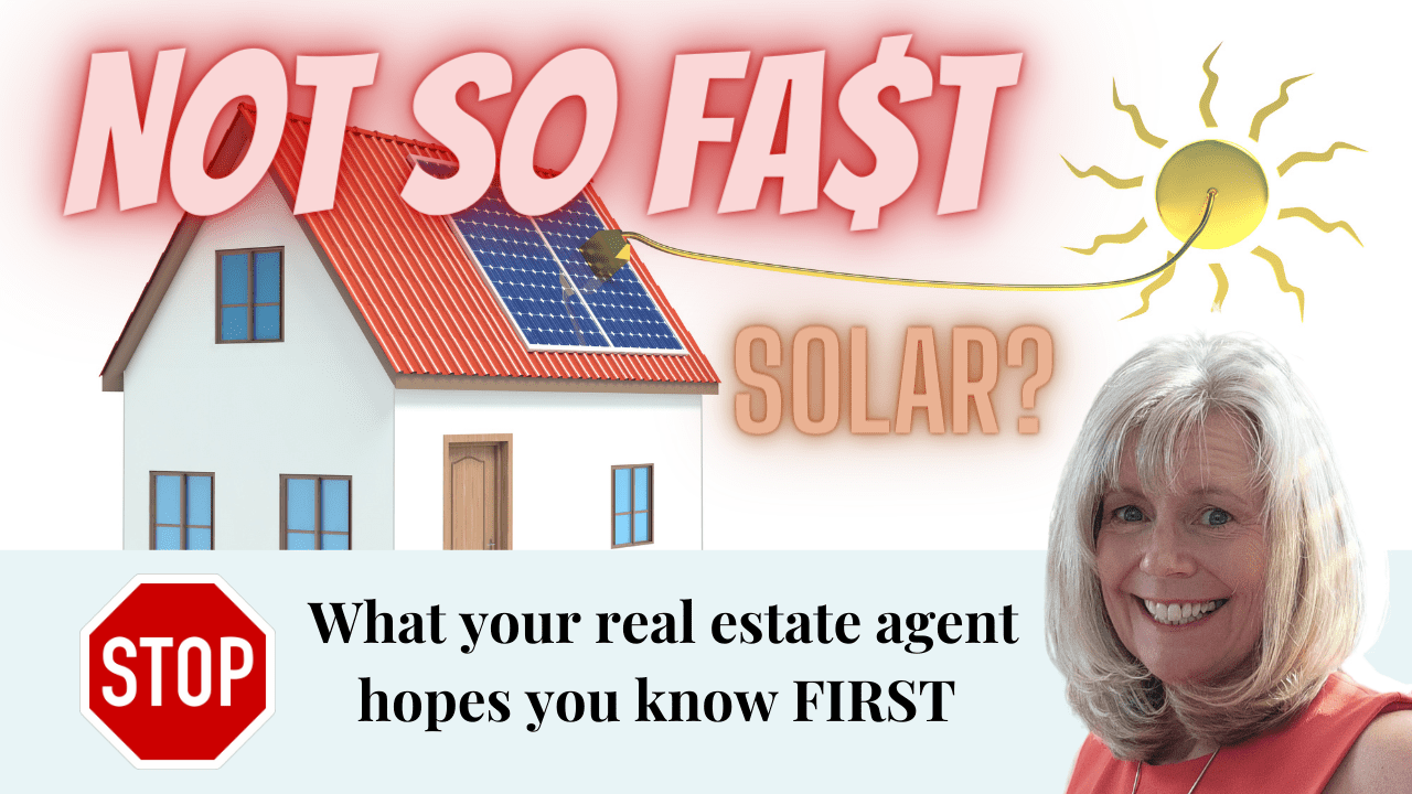 As Realtors we hear homeowner concerns about solar and much isn't shared by the solar sale people